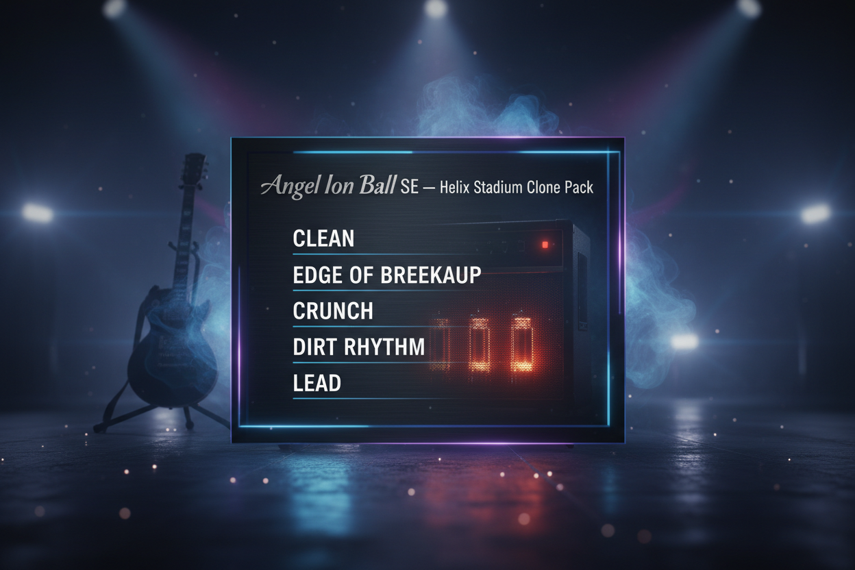 Angel Ion Ball SE — Tone Showcase Card