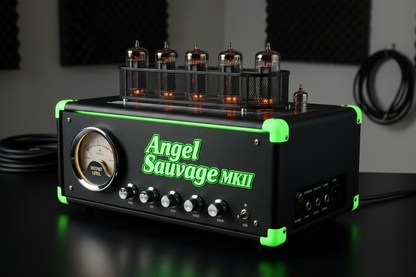 Angel Sauvage MKII Tube Amp Neon Green